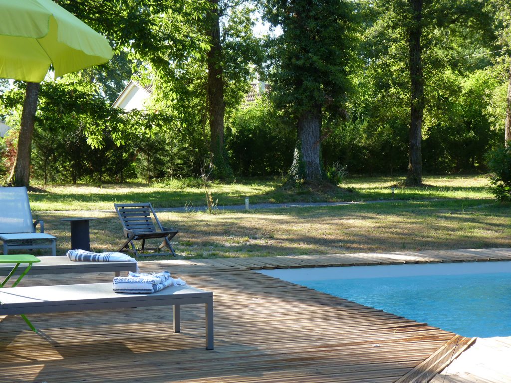 Piscine chauffée en saison